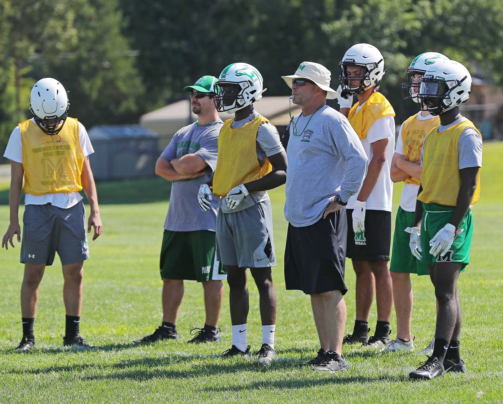 Mainland Football Practice